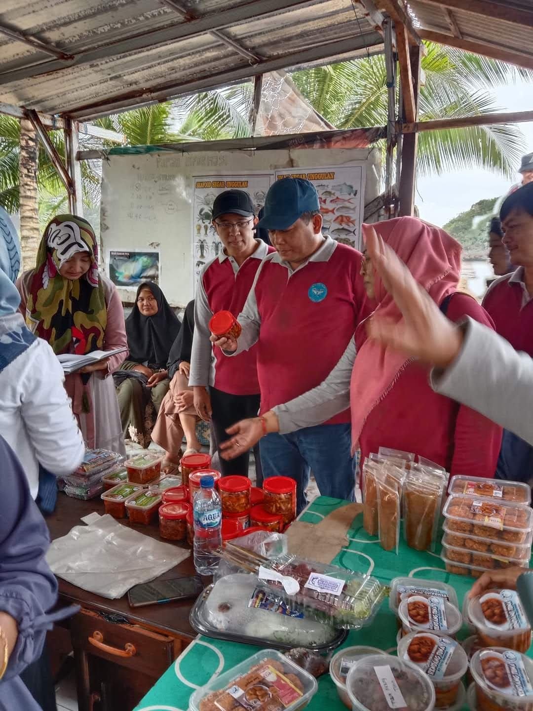 Services umkm nelayan d kunjungi kadis perikanan kab mlang